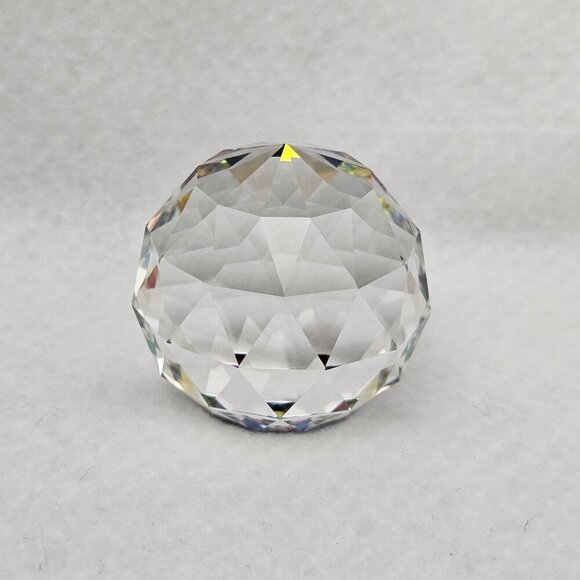 Swarovski Vitrail Medium Rainbow Prism Spere Crystal Round Retired Paperweight - Picture 8 of 11